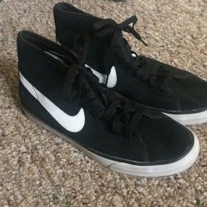Nike suede high tops